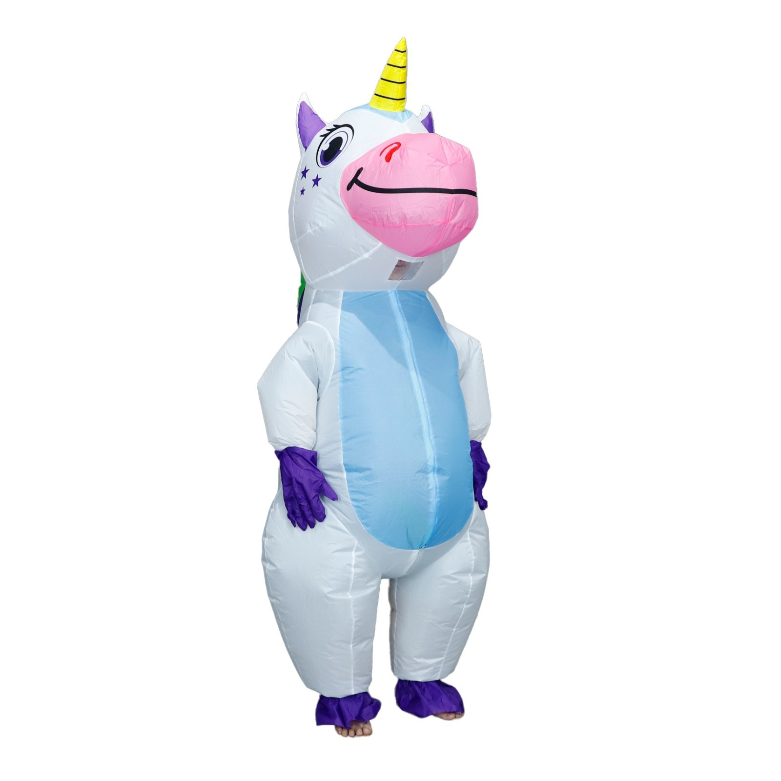 Giant Unicorn Inflatable Costume Adult Blow Up for Events & Party Cosplay Outfit