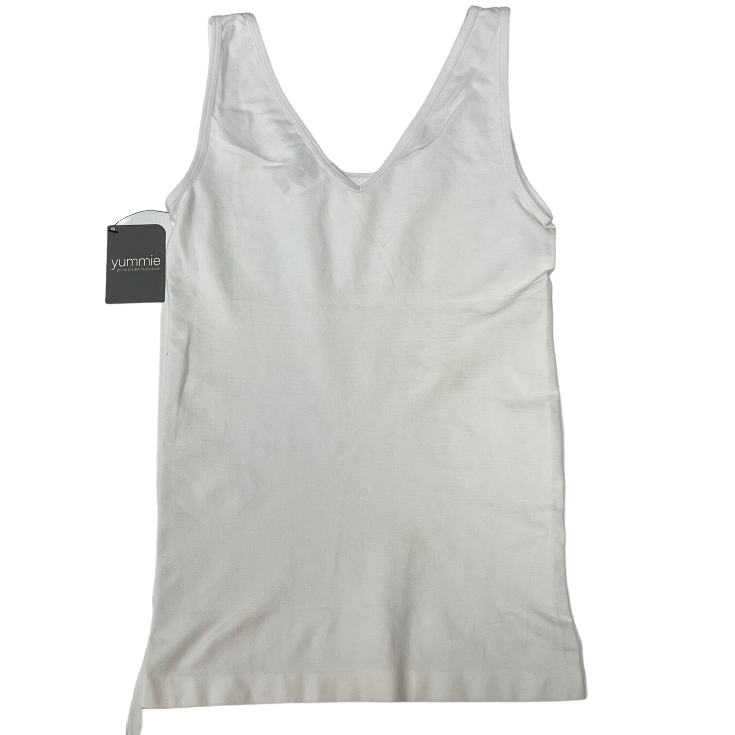 Yummie Tank Top Seamless 2 Way Shaper V Neck Scoop Cami Slimmer Moderate Control
