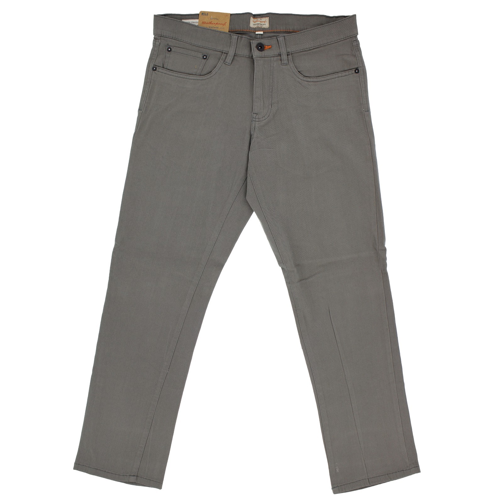 Weatherproof Vintage Comfort Pants, Men’s Straight Fit 5 Pocket Design Pants