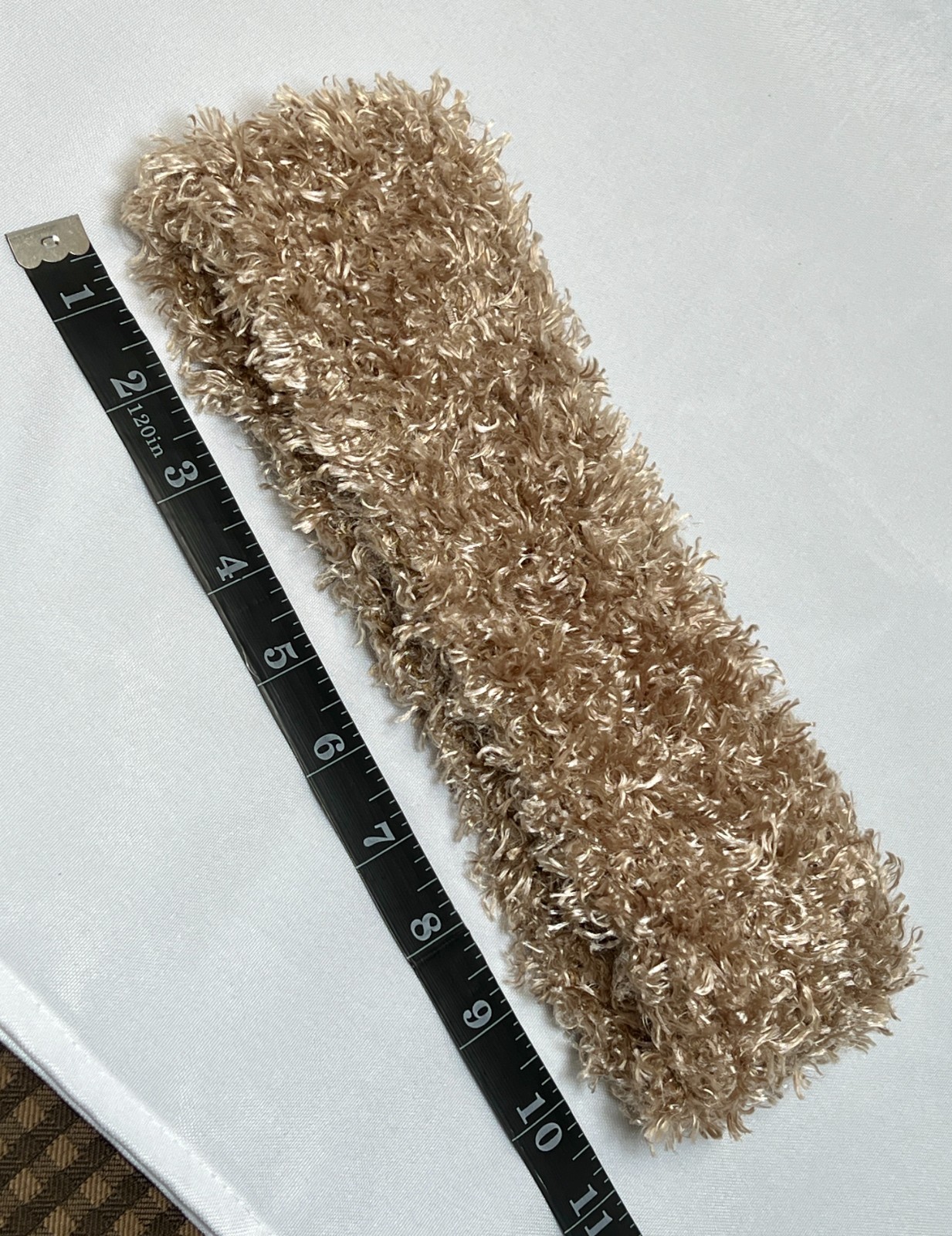 Thinsulate Gold Fuzzy Fluffy 11″x 3″ Headband Ear Warmer Winter Cold Weather