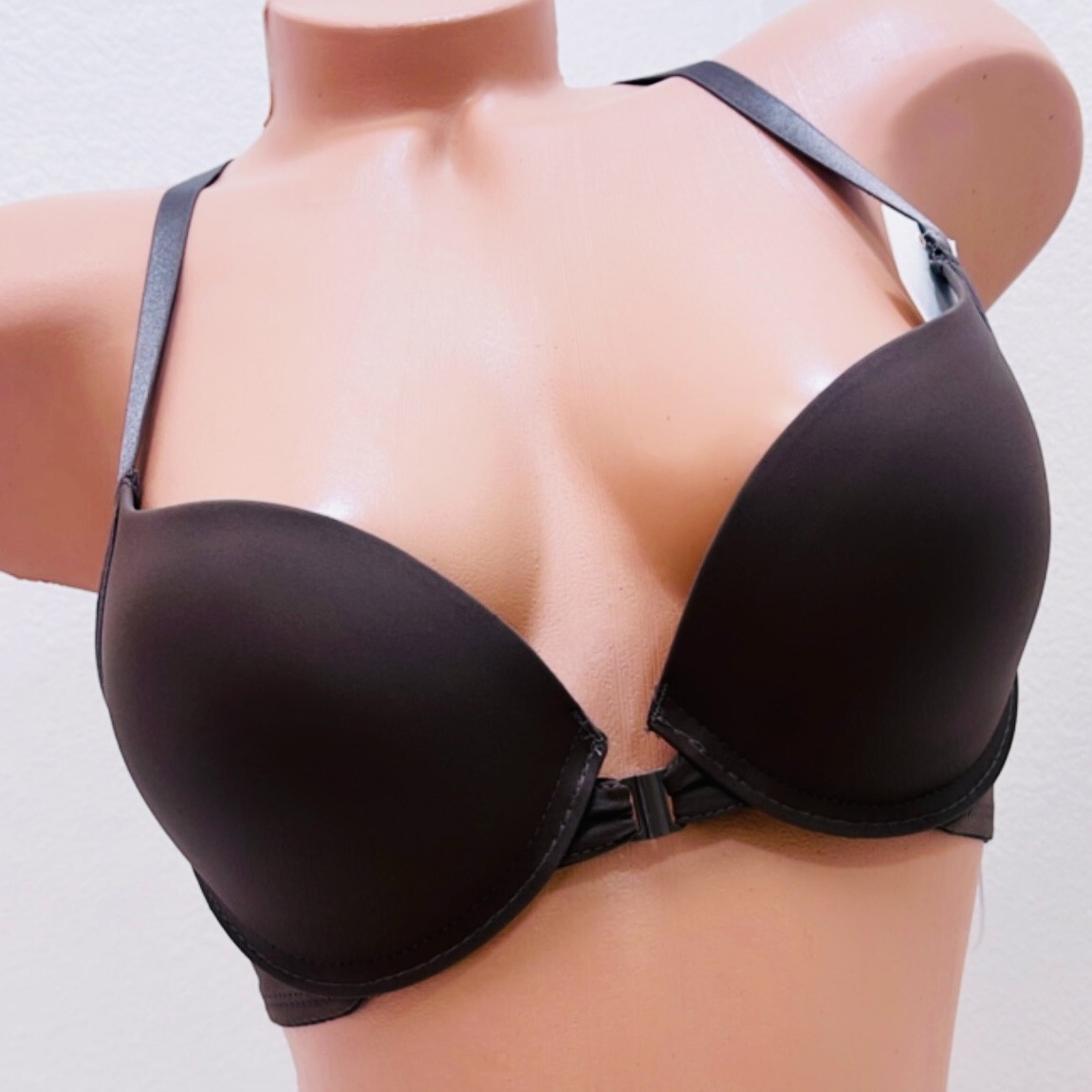 3-6 Bras T-Shirt Racer Back Soft Lace Open Front No padding Underwire 32B-40C