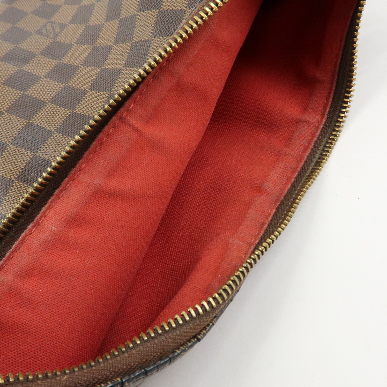 Louis Vuitton Damier Bloomsbury PM Shoulder Bag Brown N42251 Authentic Used F/S