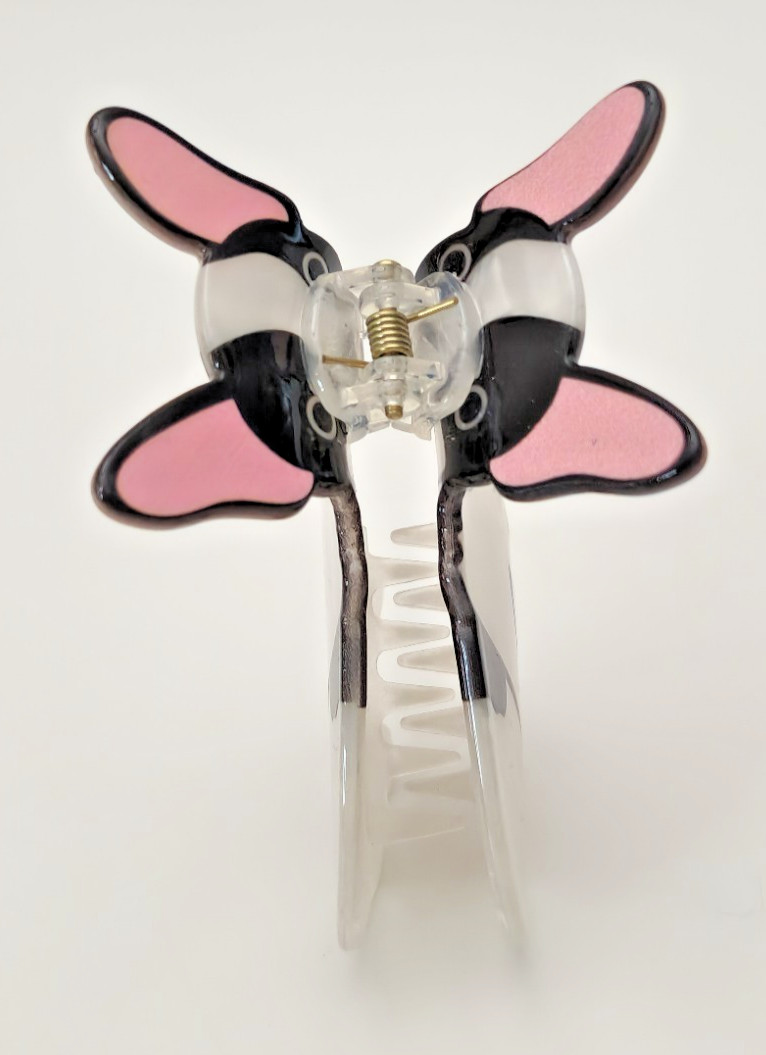 Piper K Dogs Hair Claw Clip French Bulldog