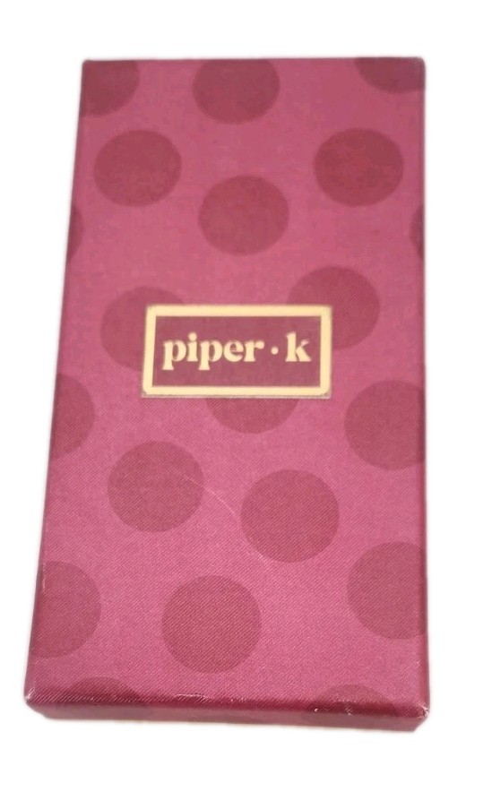 NIB! Piper K Dachshund Wiener Dog Eiffel Tower Paris Gold Accent Bag Charm