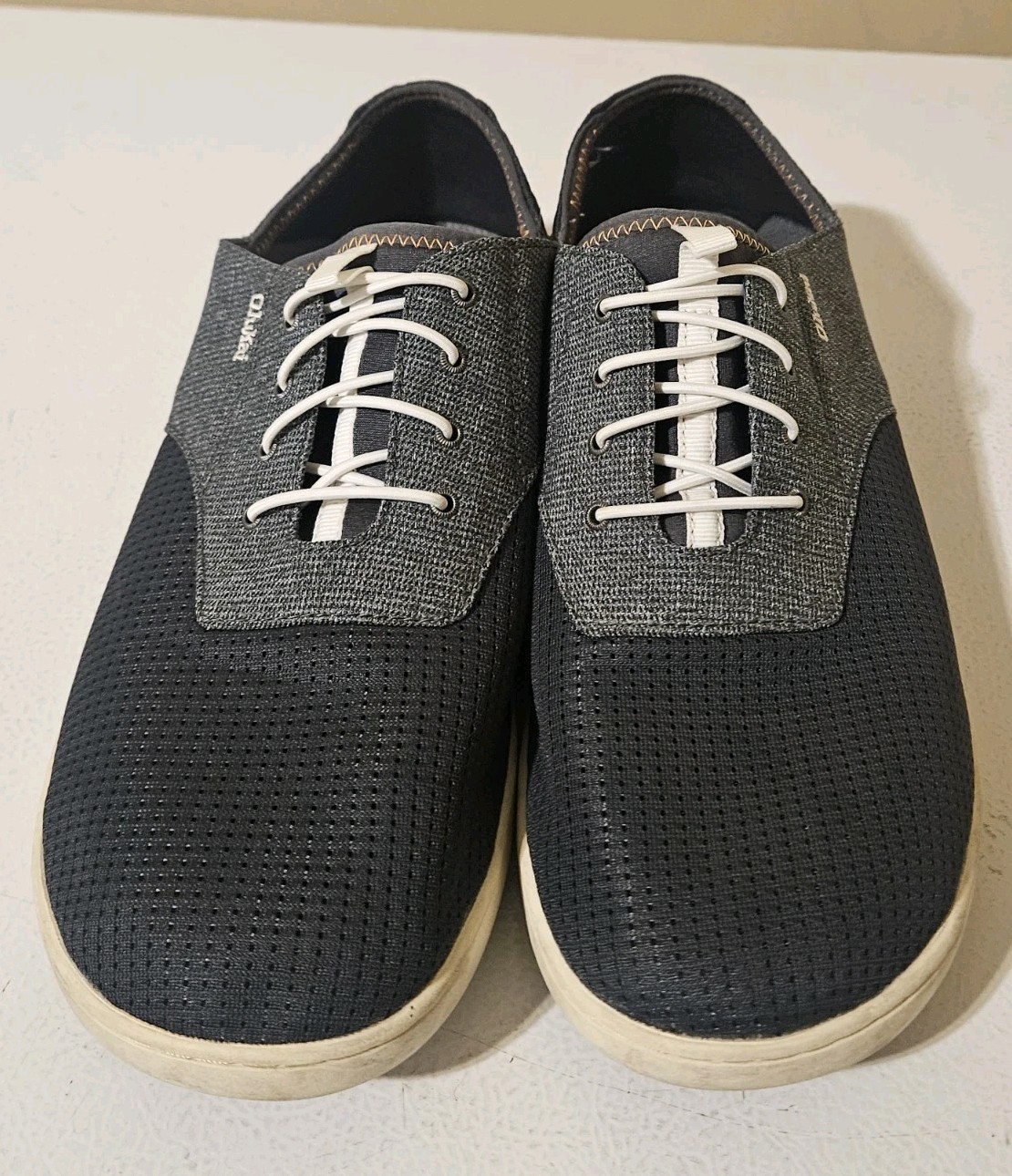 OluKai Men’s Nohea Moku Sneaker, Dark Shadow, 10283-6C6C US M 11.5