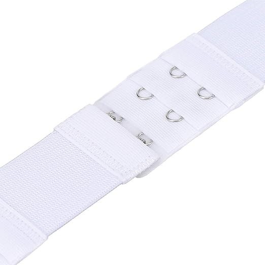 4PCS Adjustable Bra Extender 2 Hooks with Elastic Underwear Strap Extension