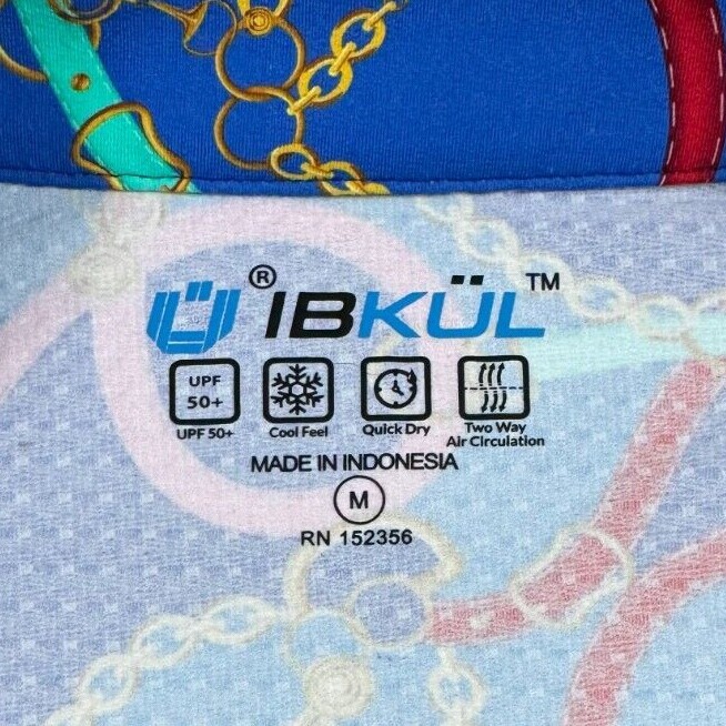 NWT IBKUL Golf Tennis 1/4 Zip Top XS S M XL 2XL Red Activewear Longsleeve UPF C1