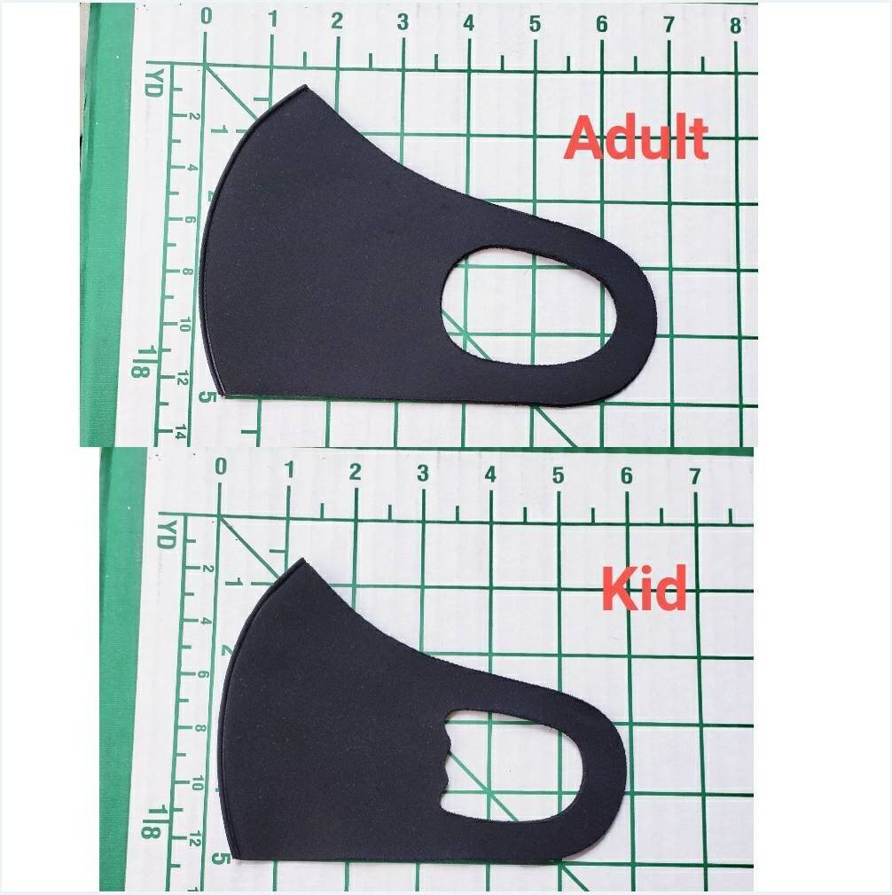 2 Pack Face Masks Washable Reusable Stretchy Variety Adult Child kid toddler