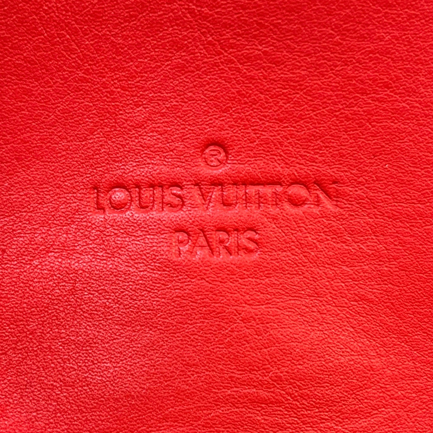 Louis Vuitton Pre-Owned Authentic Satchel Red Free Tracked Shipping