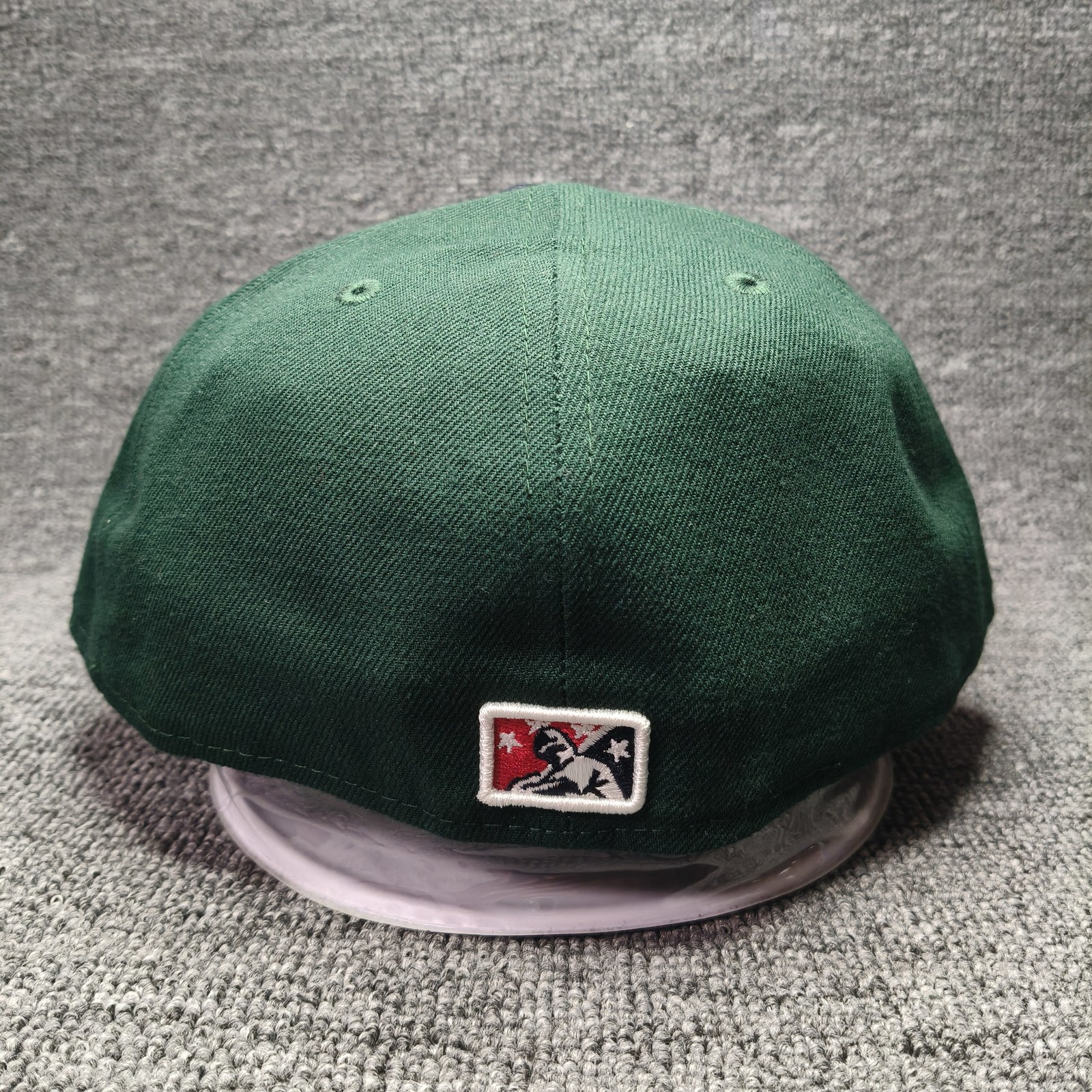 New Era Minor League 59FIFTY Fitted Green Navy Size 8 Baseball Hat