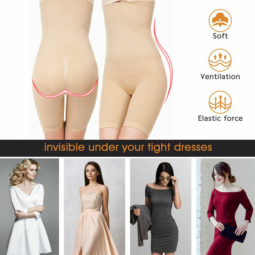 Shapewear for Women Spanks High Waist Body Shaper Thigh Slimming Panties Girdles