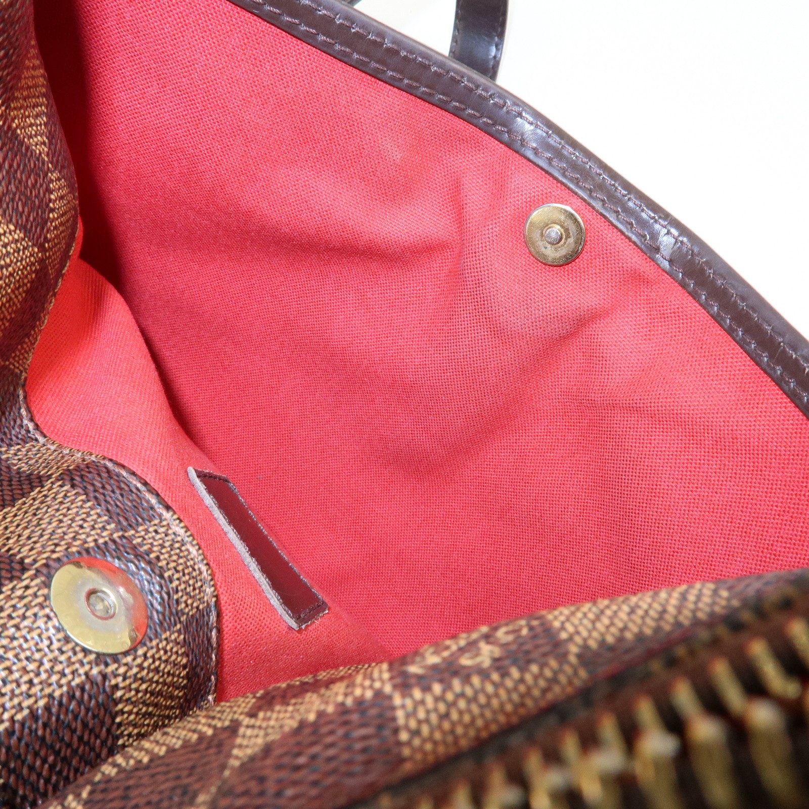 Louis Vuitton Damier Bloomsbury PM Shoulder Bag Brown N42251 Authentic Used F/S