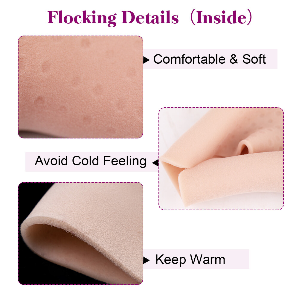 IMI 9th Flocking Silicone Breast Form Boobs B-K Cup Breastplate for Crossdresser