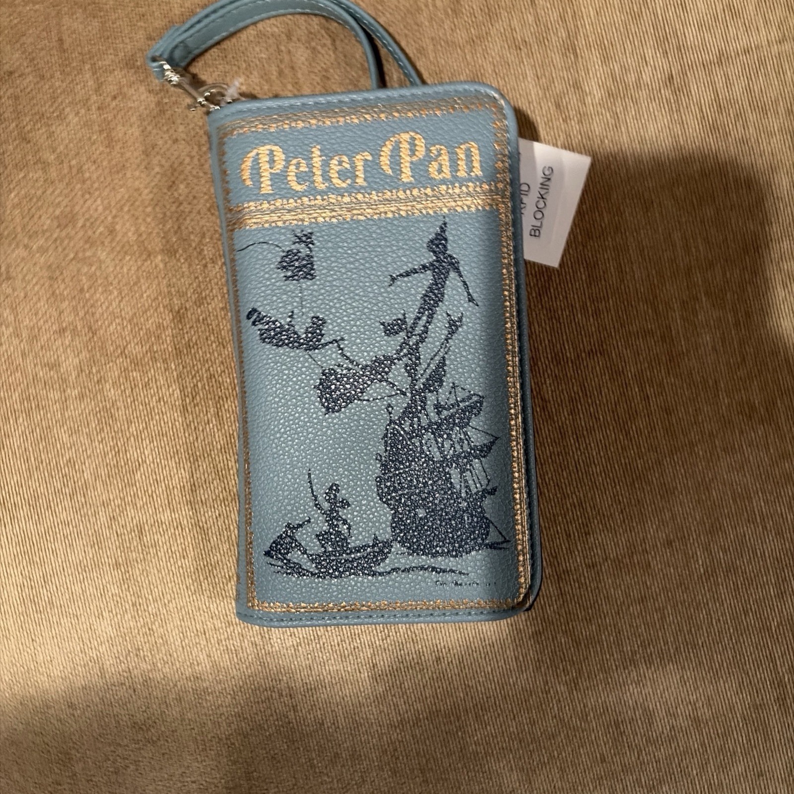 Peter Pan Wallet Neverland Fantasy Fairy Tale Novelty Unique Book Womens Gift