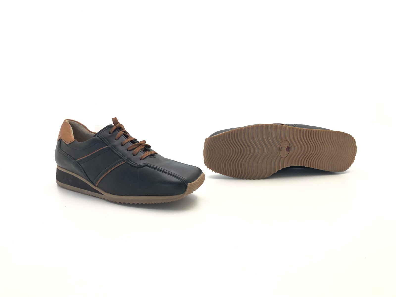 Theresia M. ladies loafers lace up loafers comfort black size 37 (UK 4)