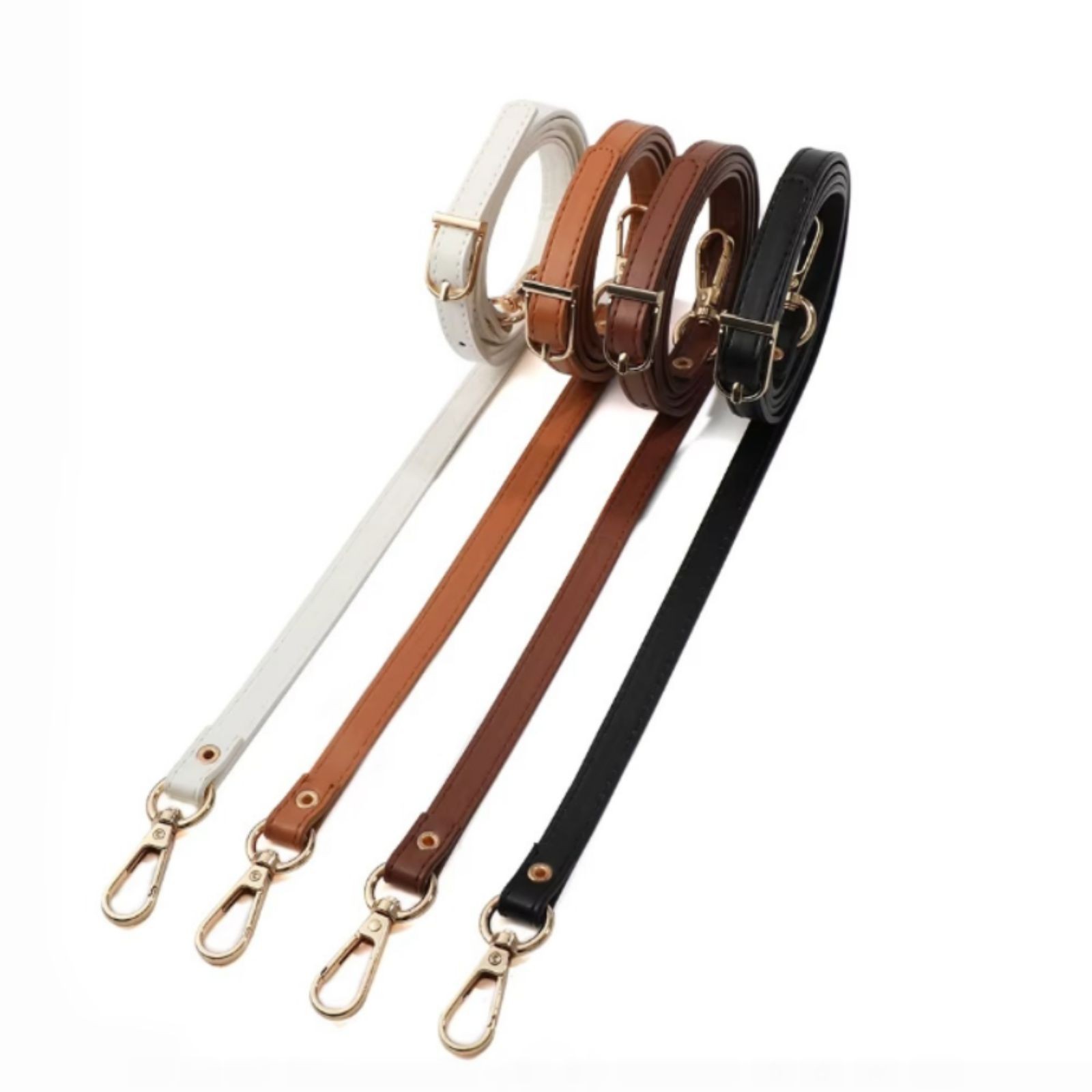 Handbag Replacement Shoulder Strap PU Leather Adjustable Crossbody Purse Handles