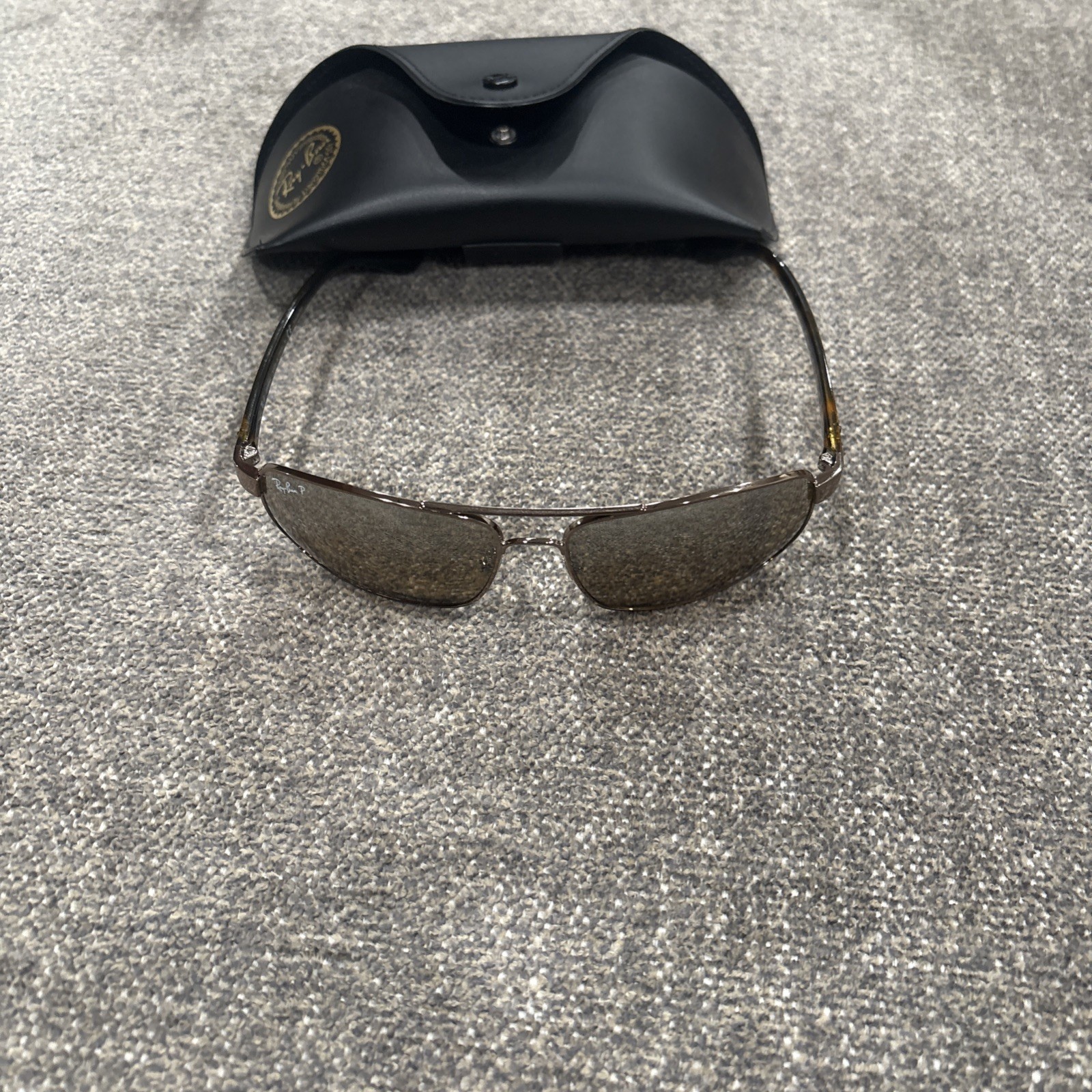 RAY-BAN RB 3604-CH 121/A2 Chromance 62mm Polarized Oversize Navigator Sunglasses