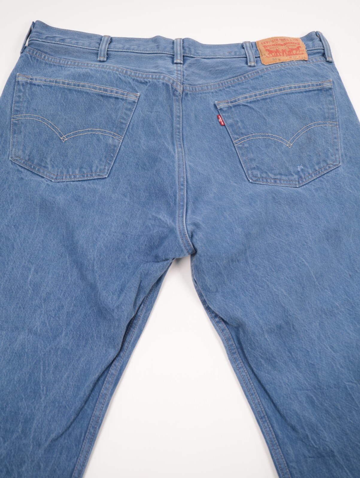 Levi’s 5 Jeans Size 42/34 Shrink To Fit 40/31 STF Vintage 005011404 1404 Indie