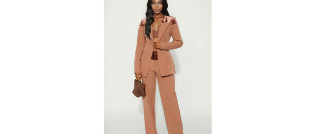 Fashion Nova In The Mix Blazer Pant Set M (8-10)
