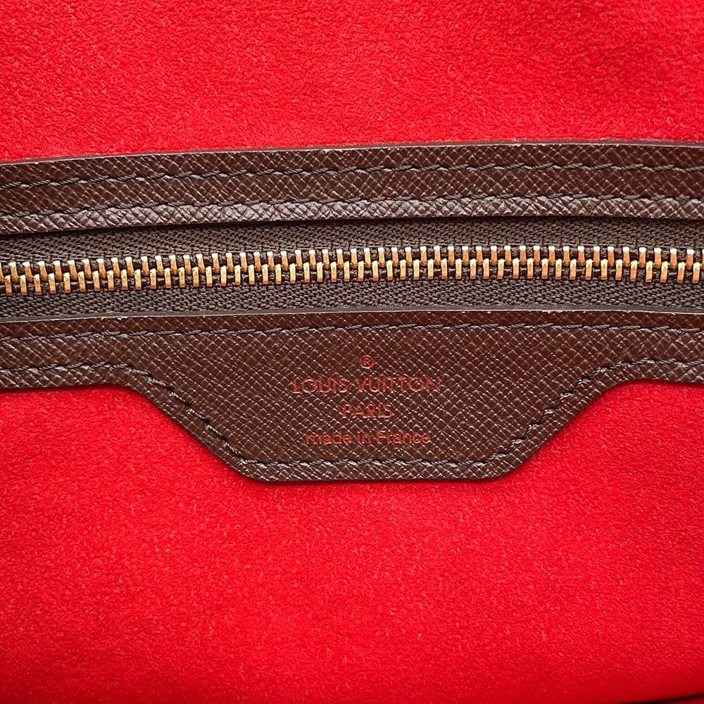 LOUIS VUITTON Marais Damier Ebene Canvas Red N42240