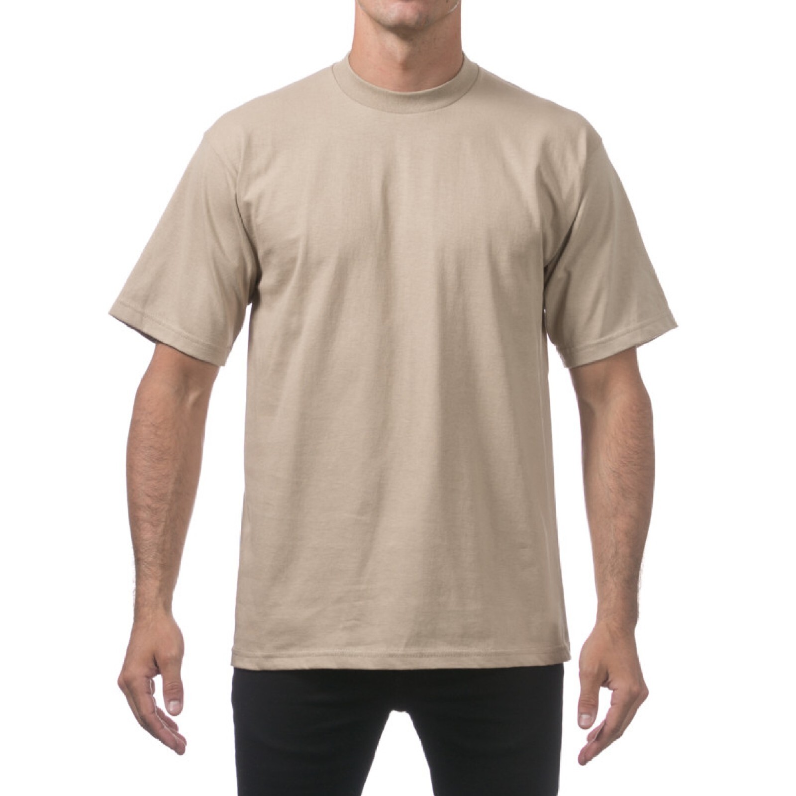 PROCLUB MENS HEAVYWEIGHT SHORT SLEEVE T SHIRTS PRO CLUB CASUAL COTTON TEE SHIRT
