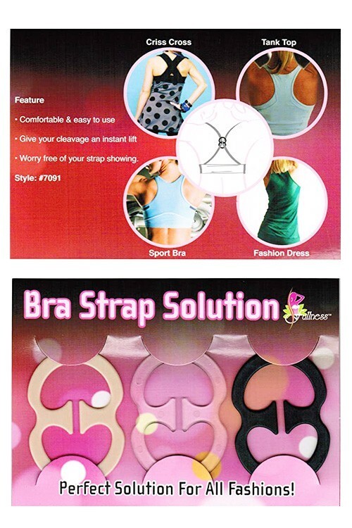 9 Bra Strap Concealer Clips Solution Perfect Lift Max Cleavage Control Racerback