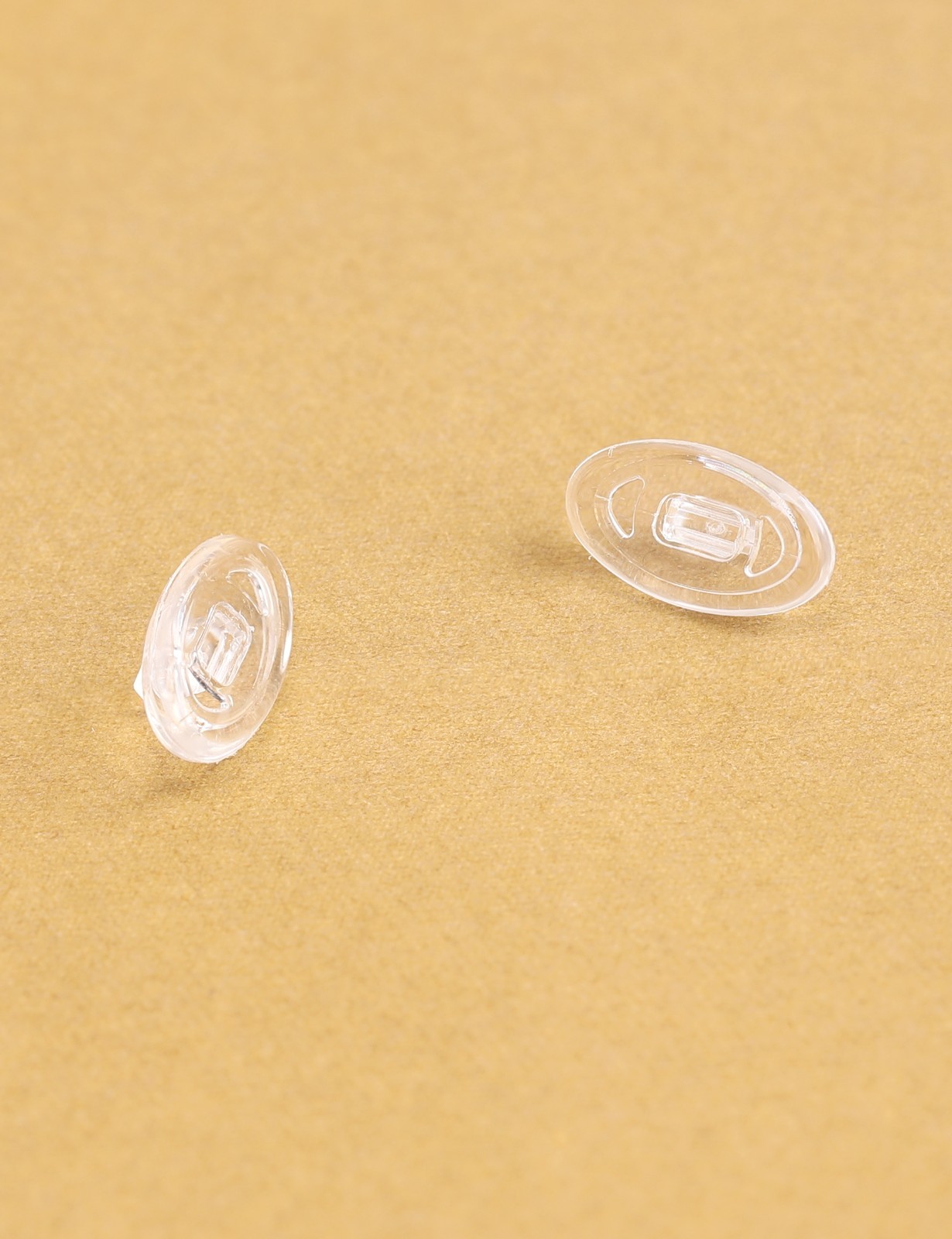 TheoCraft Clear Nose Pads Piece for-Oakley Socket 5.0 OX3217/Socket 5.5 OX3218