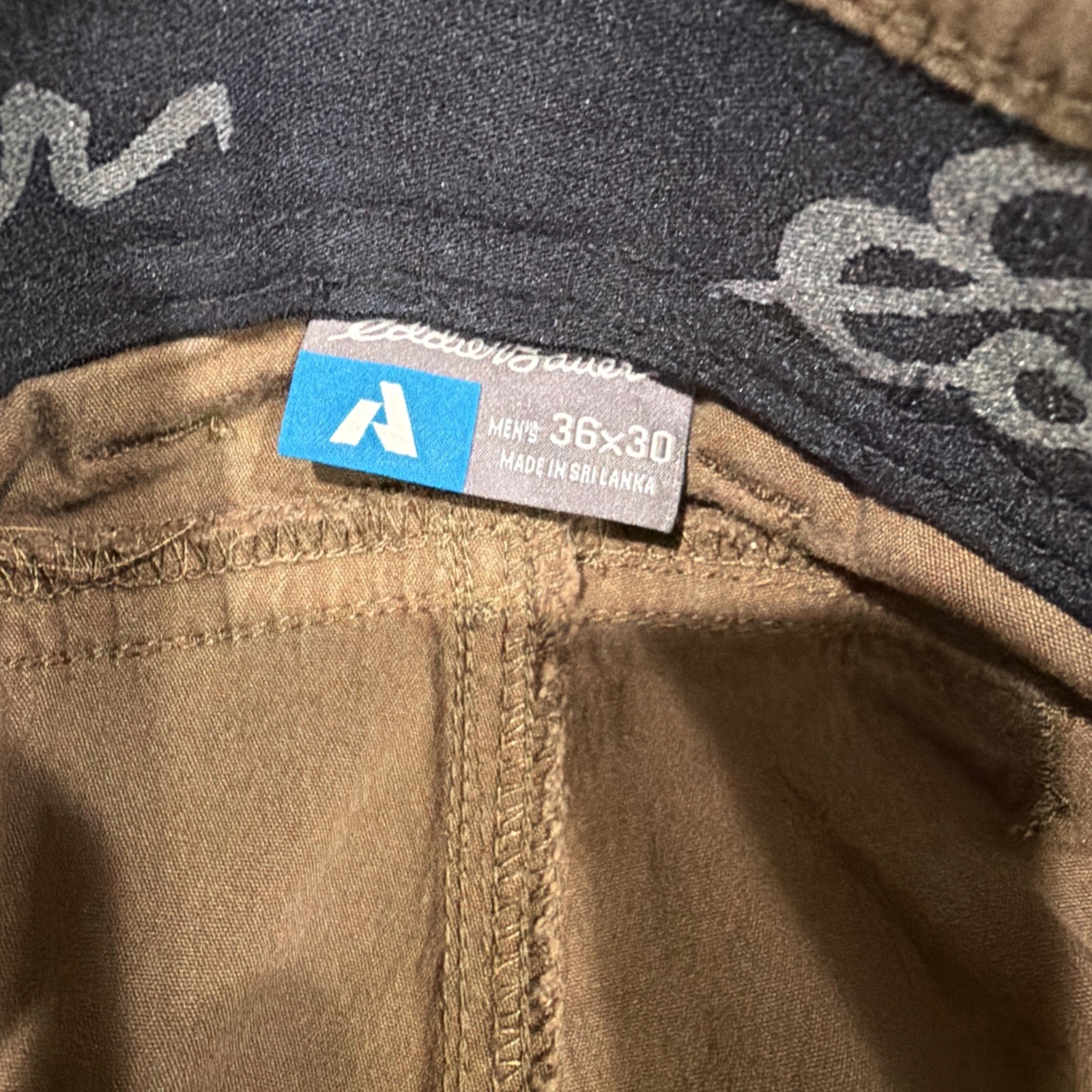 Eddie Bauer First Ascent Pants Men 36×30 Brown Guides Day Off Tactical Hiking