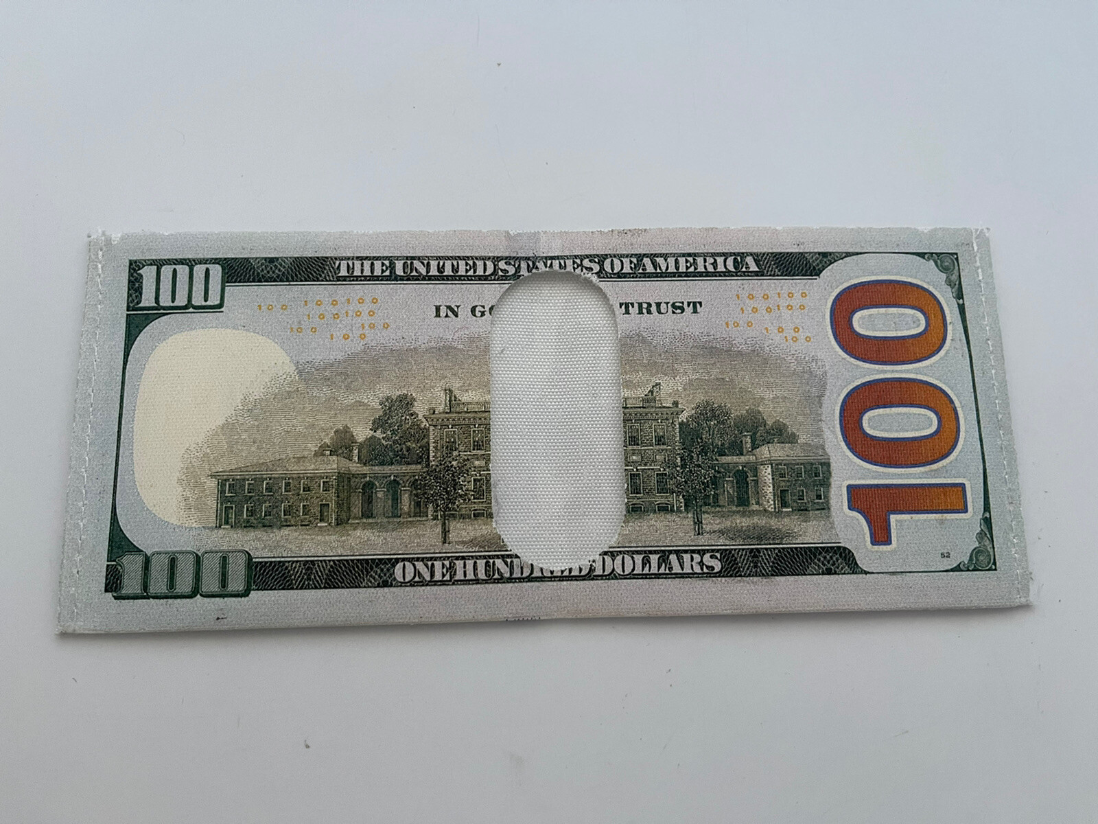 100 Dollar Bill Benjamin Franklin Wallet bi fold Realistic funny Fun Wallet Toy