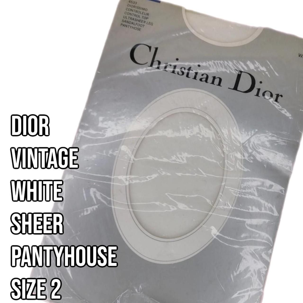 Christian Dior Diorissimo Controleur Ultrasheer Pantyhose
