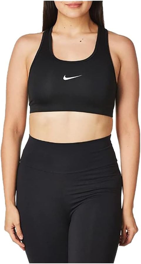 Nike Women’s Swoosh Bra 2.0 Black Size Large MSRP $30