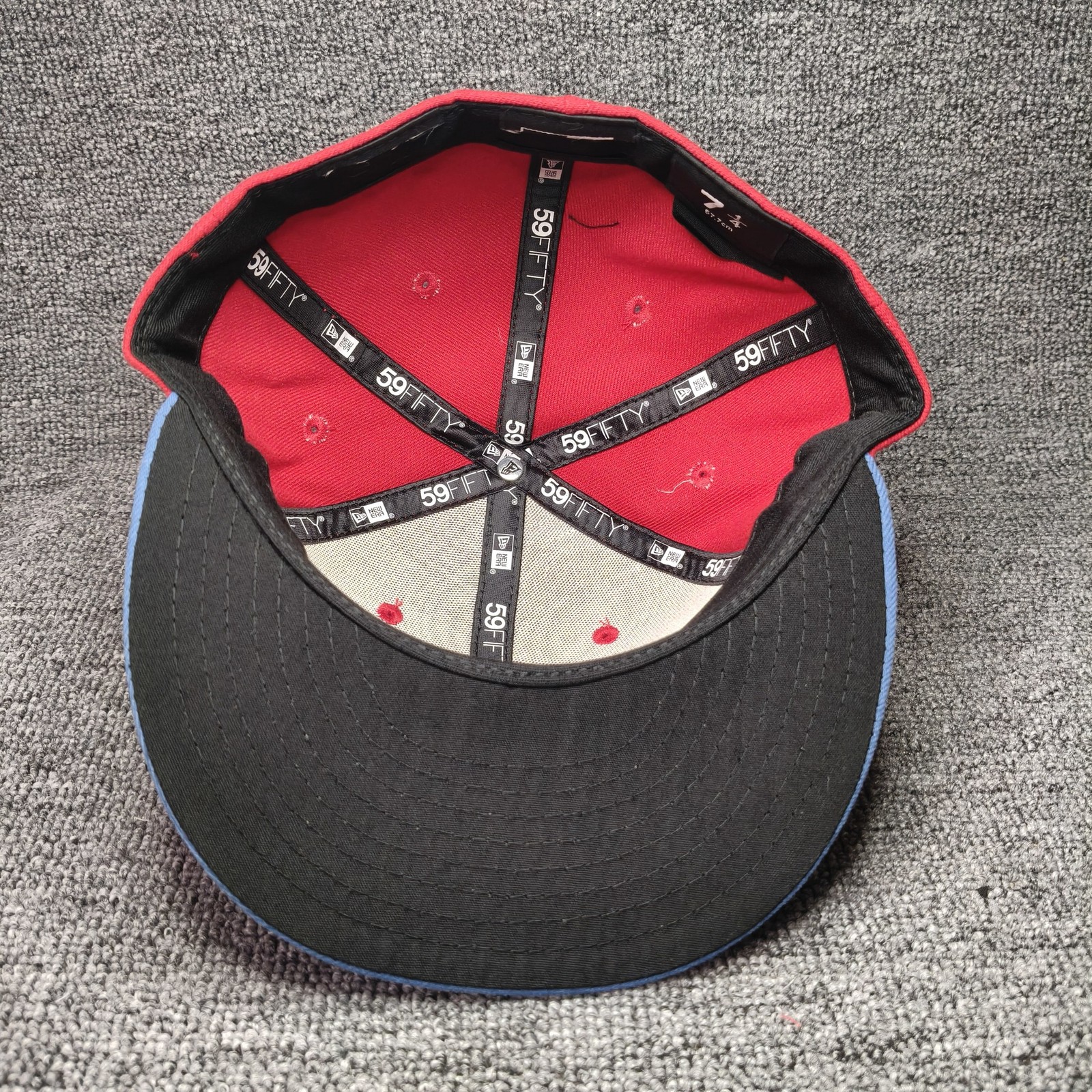 New Era Inland Empire 66ers 59FIFTY Fitted Red Blue 7 1 4 Hat