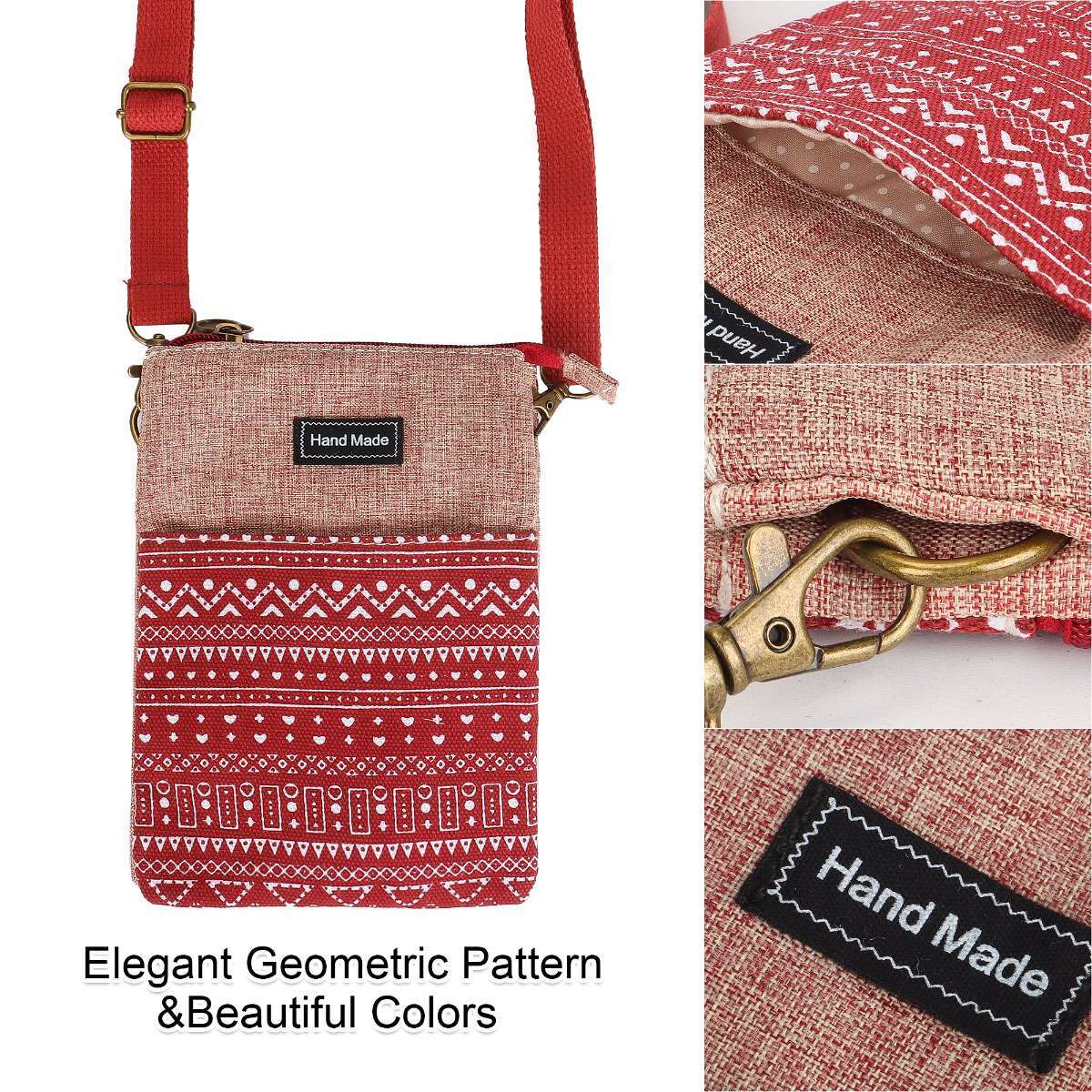 Women Small Cross-body Cell Phone Case Shoulder Bag Purse Pouch Handbag Wallet