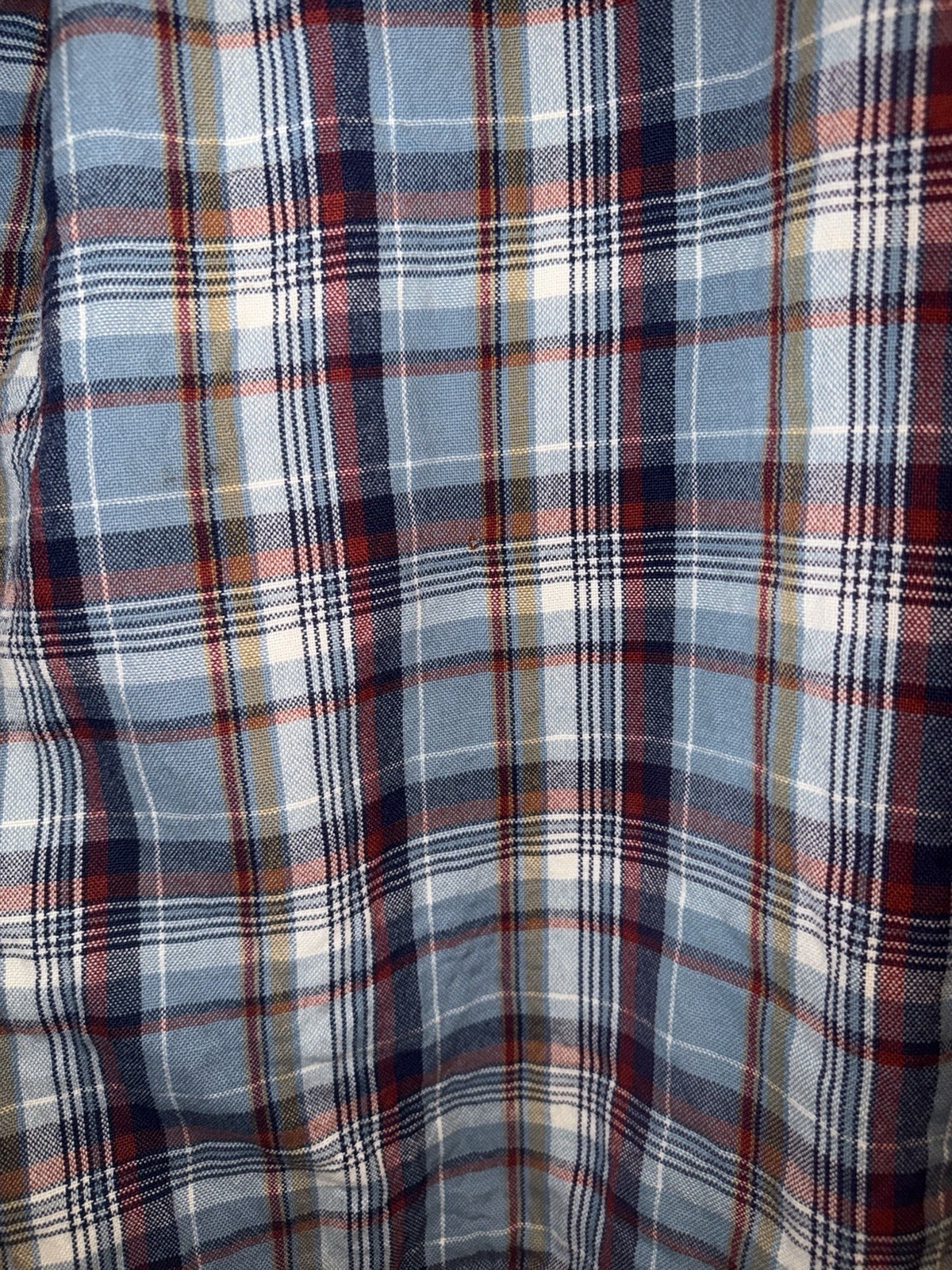 Wrangler Plaid Pearl Buttons Western Button-Up Shirt Jacket Men S Long Sleeve