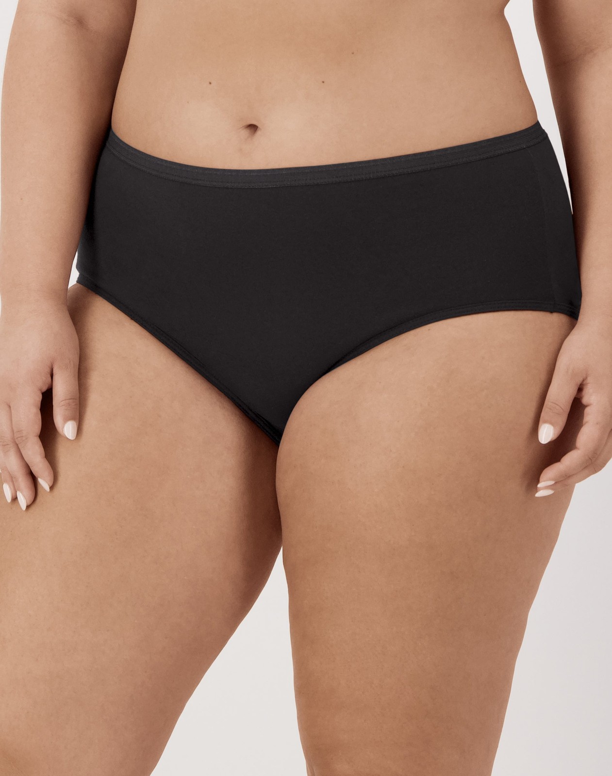 Just My Size Briefs 10-Pack Underwear JMS Cotton Tagless Assorted Colors sz 9-13