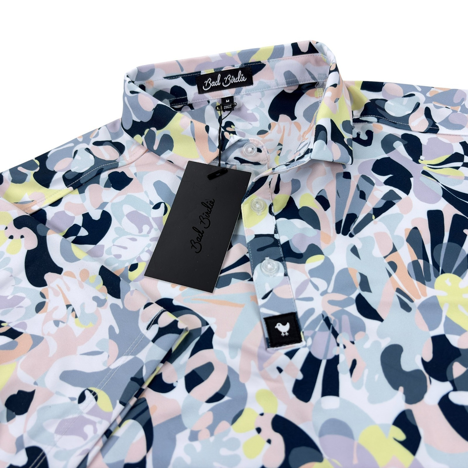 Bad Birdie Core Golf Polo Mens Size M, L, XL, 2XL SLIM FIT Savannah Swing NWT