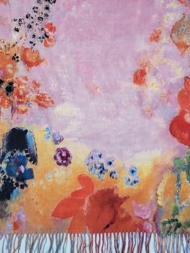 Van Gogh Art Print Scarf for Women Best Gift Soft Warm Cashmere Feel Art 03