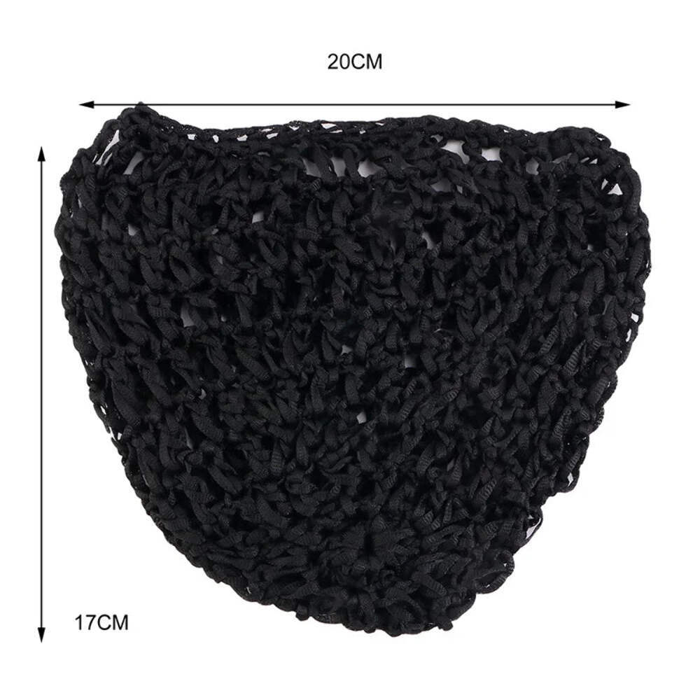 DOMINICAN TUBI (DOOBIE) HAIR WRAP CAP GORRO TUBI DOMINICANO BLACK