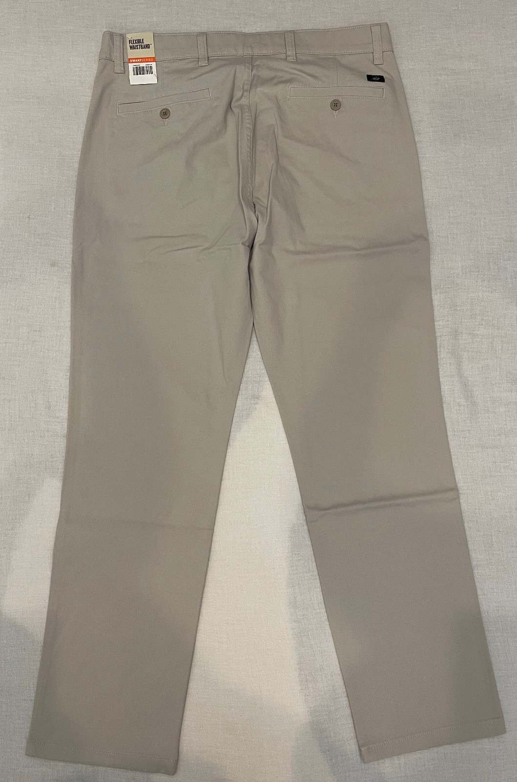 Mens Dockers Ultimate Chino Slim Fit Pants Light Grey Smart 360 Flex 32, 33, 36