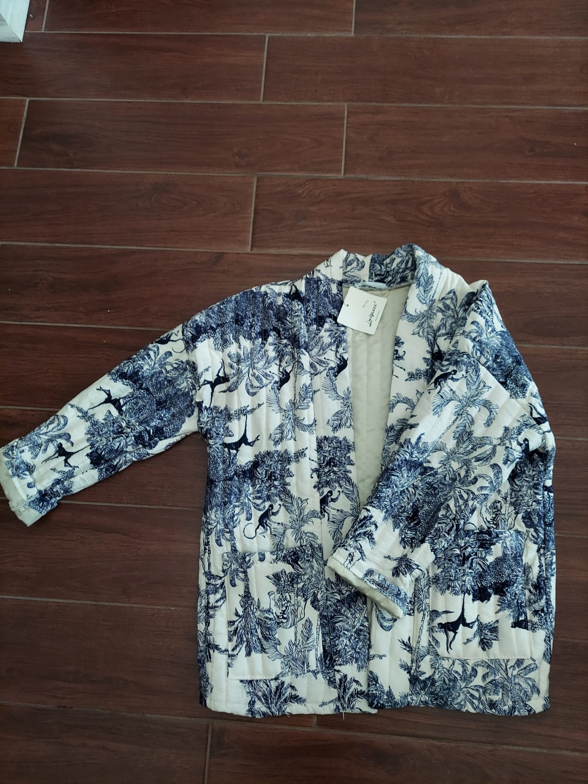 new quilted jacket Japanese design made in italy S