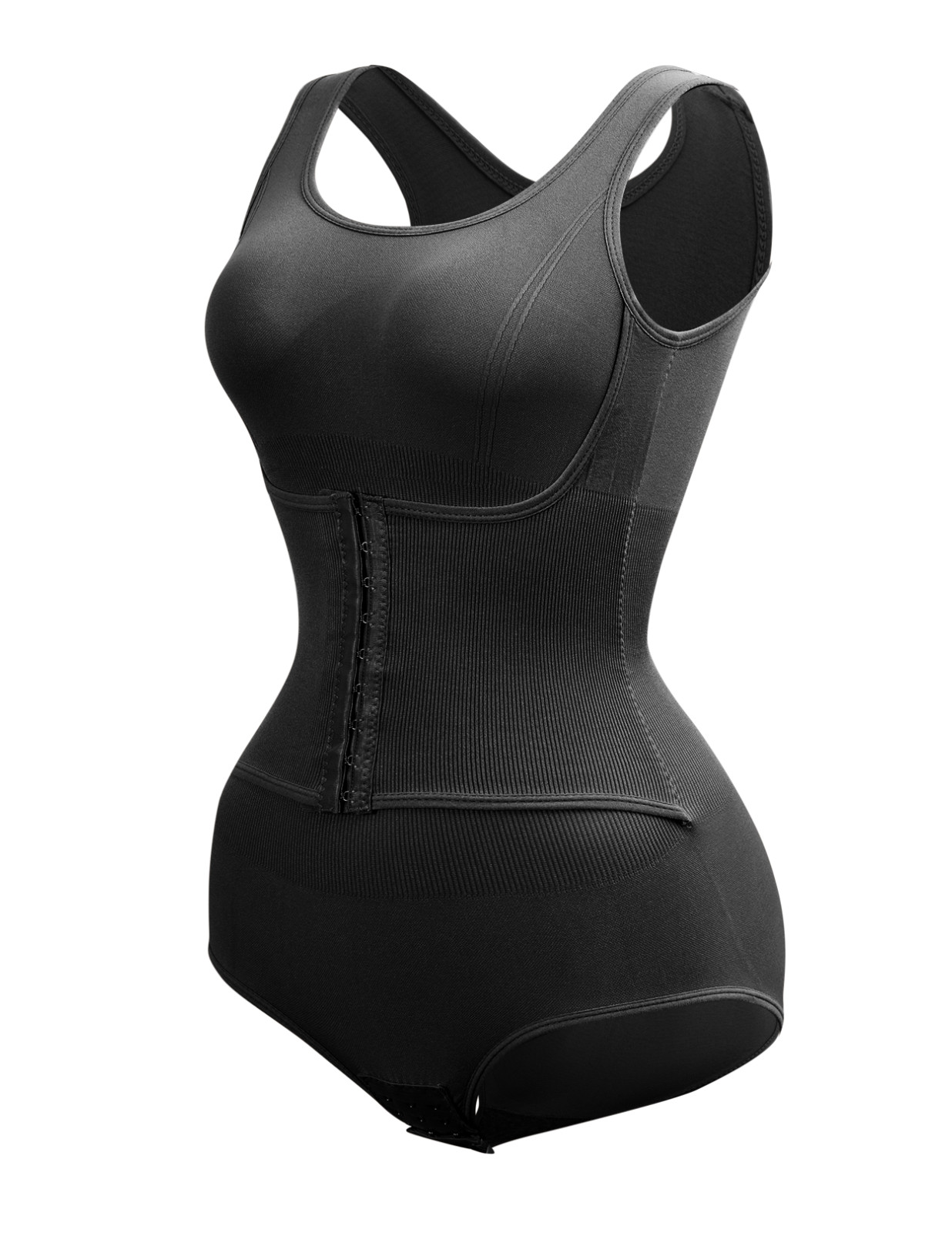 Front Hook Shapewear Bodysuit Tummy Control Breast Lifter Butt Lifter
