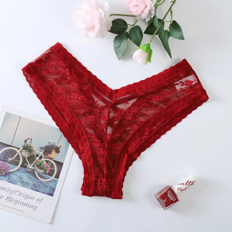Women Sexy Lace Panties Knickers Lingerie Brief Underwear G-string T back US