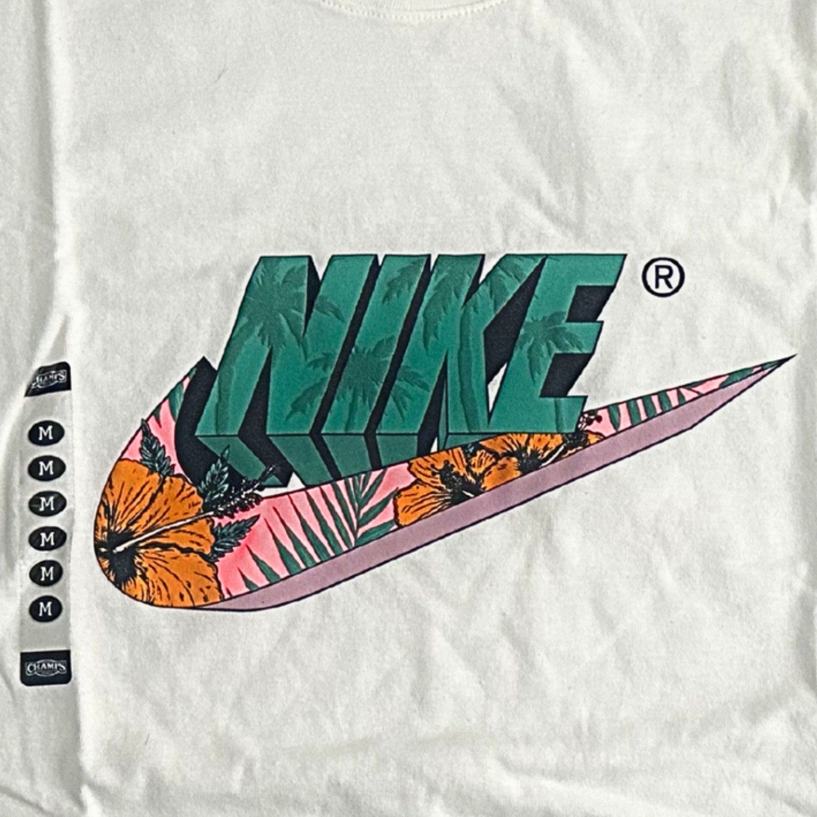 Nike South Beach Miami Tropical Floral Graphic Tee Streetwear NEW Mens Medium