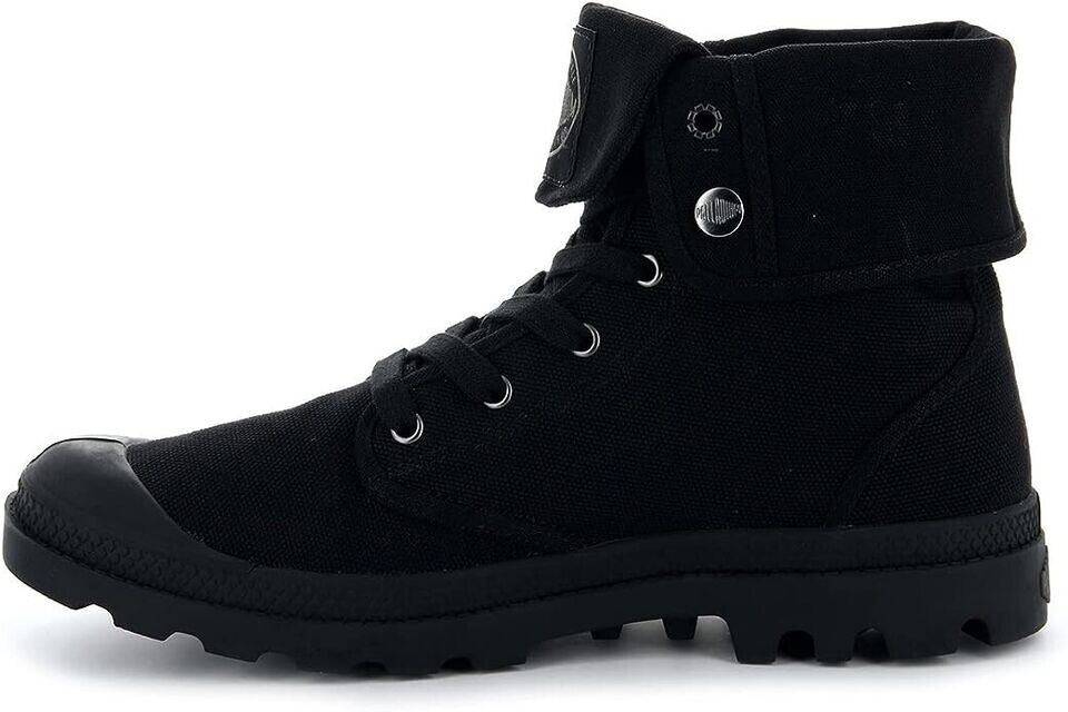 Palladium Women’s Black Baggy Foldover Lace-Up Boots