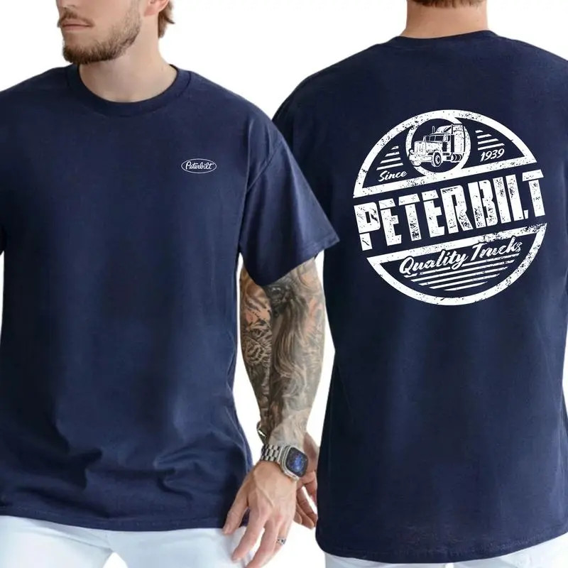 Peterbilt Quality Trucks Shirt Vintage Diesel Graphic Tee