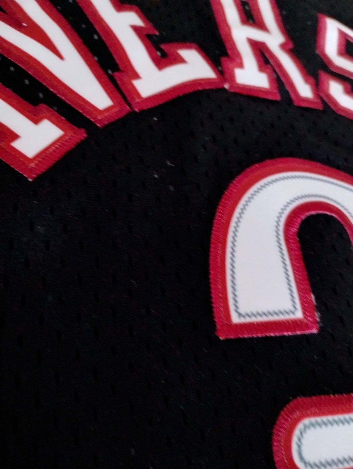 Allen Iverson Jersey #3 Philadelphia 76ers Throwback Jersey Men’s Black
