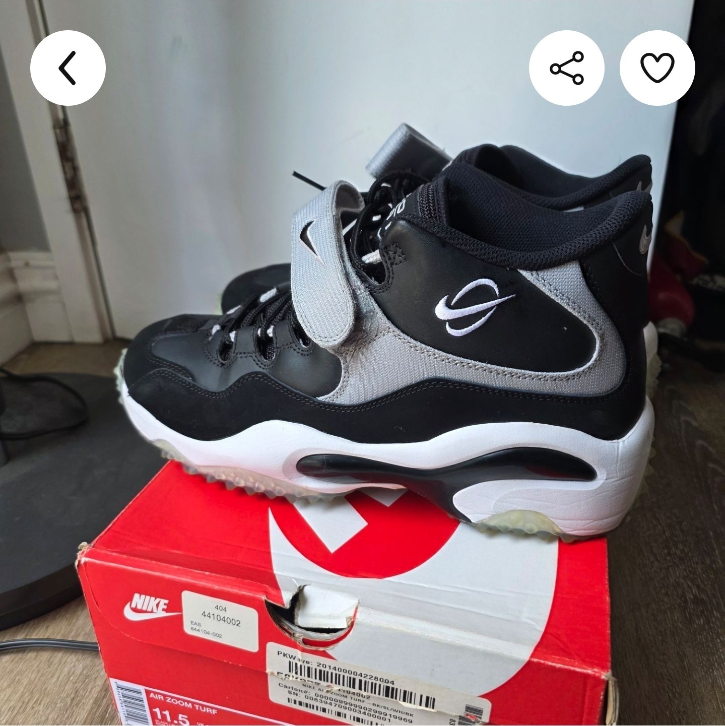Nike Air Zoom Turf Barry sanders