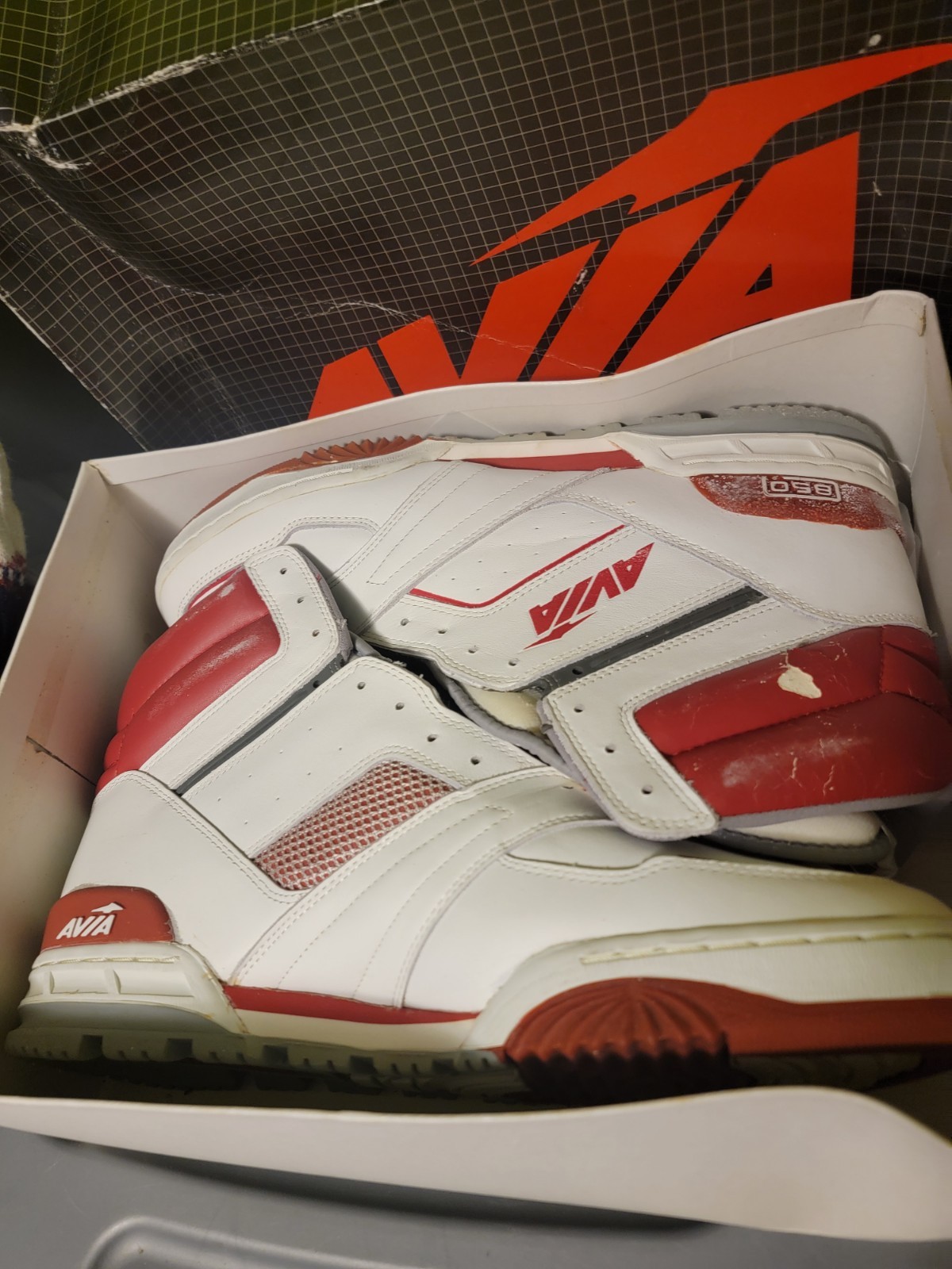 Avia 850 MR Basketball 1985 Shoes Drexler Pippen Blazers Abloh 1980s Vintage SEE