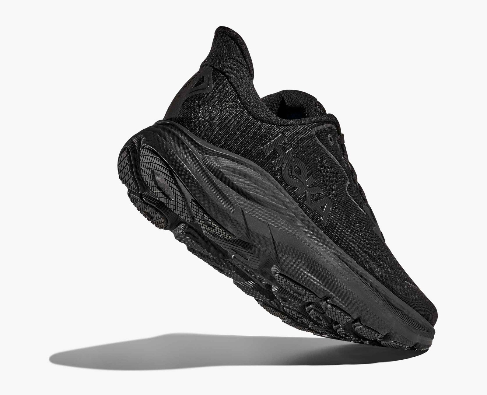 Hoka One One Women’s Clifton 10 Black / Black Running Shoe