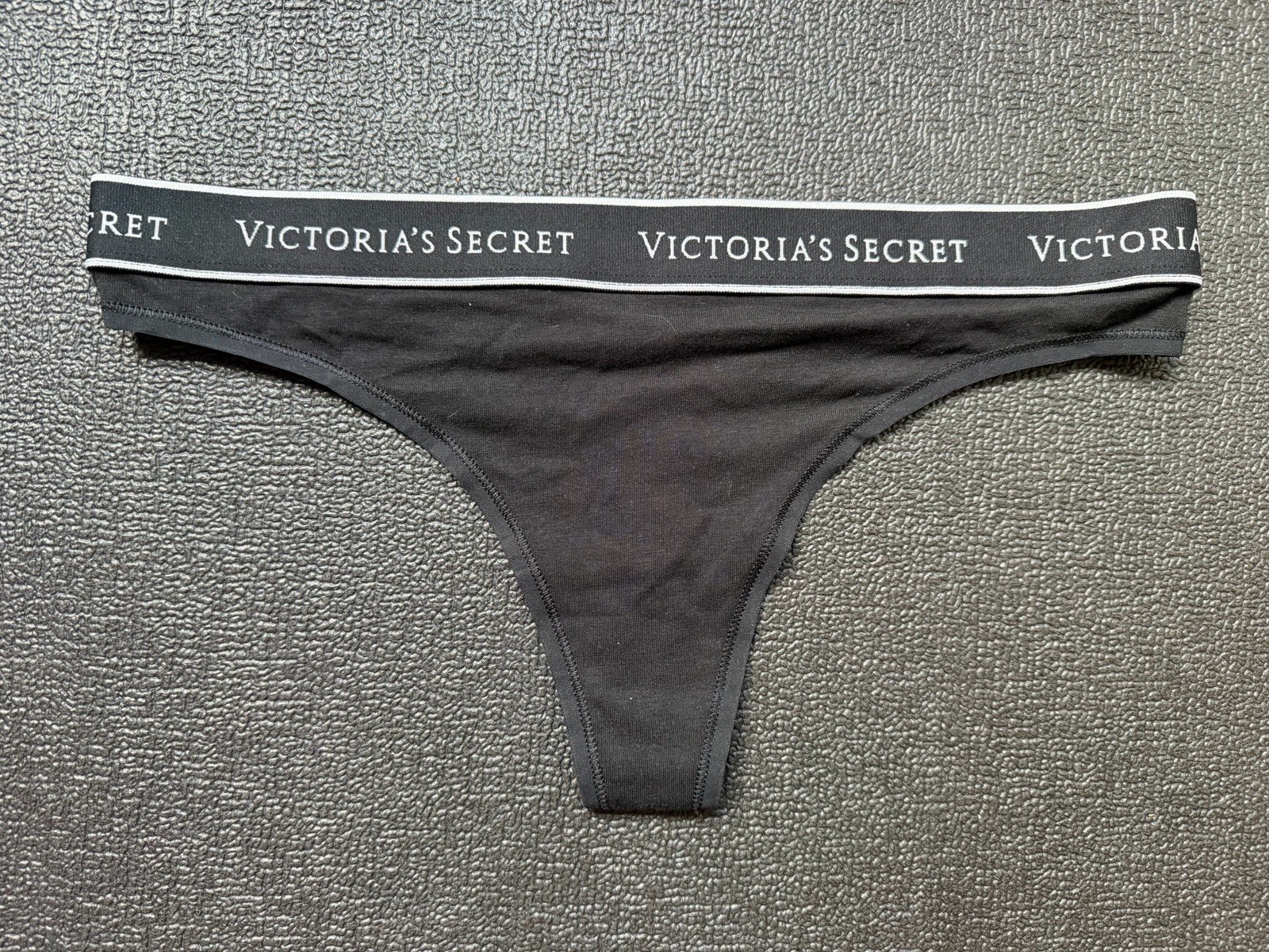 5-Pack Victoria’s Secret sz M Logo Cotton Thong String Panty Bundle Lot Set